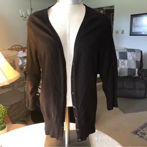 Maurices black women’s cardigan medium